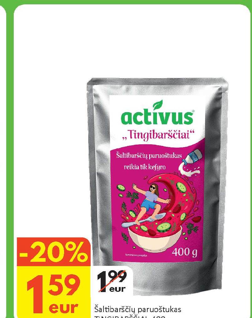 Šaltibarščių paruoštukas TINGIBARŠČIAI, 400 g
