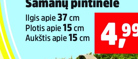 Samanų pintinėlė