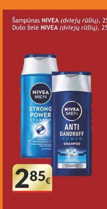 Šampūnas NIVEA, 250 ml