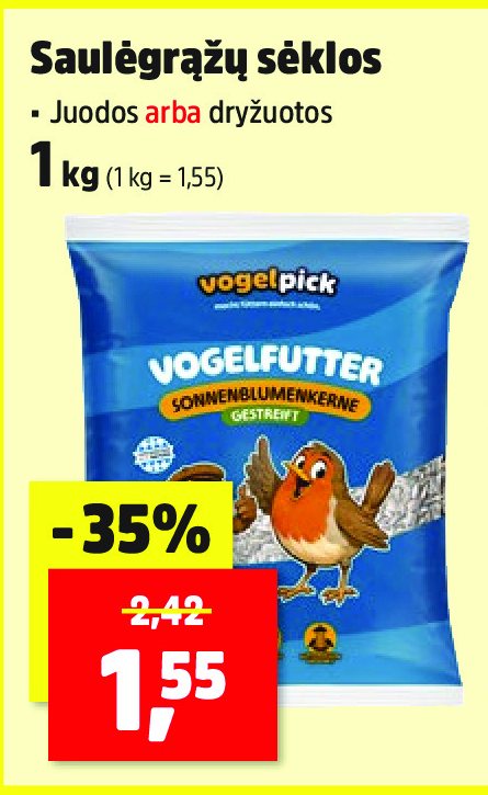 Saulėgrąžų sėklos, 1 kg