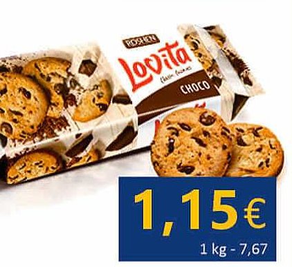 Sausainiai ROSHEN Lovita su glaisto gabaliukais, 150 g