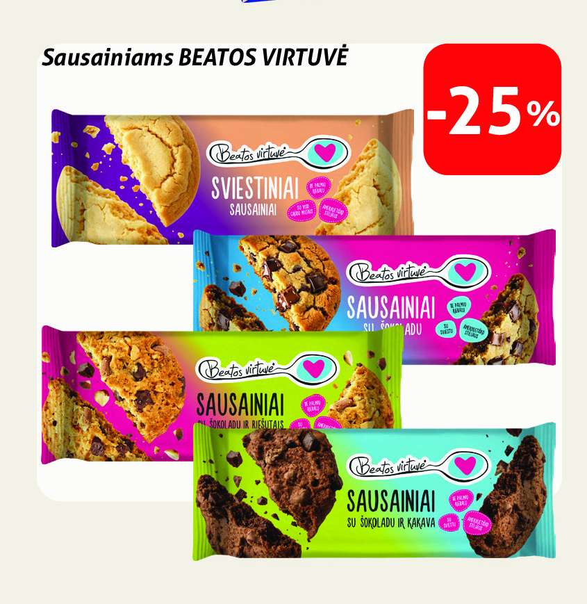 Sausainiams BEATOS VIRTUVĖ