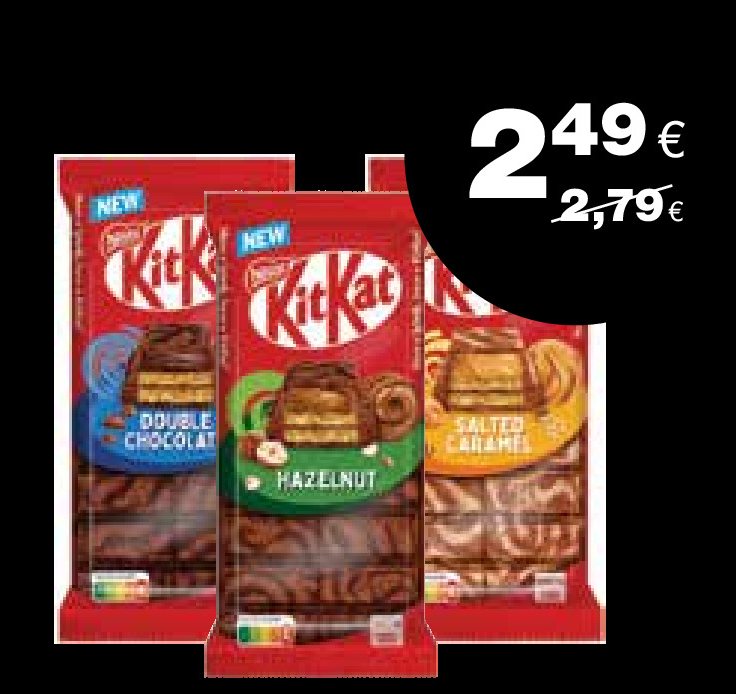 Sausainiams KIT KAT