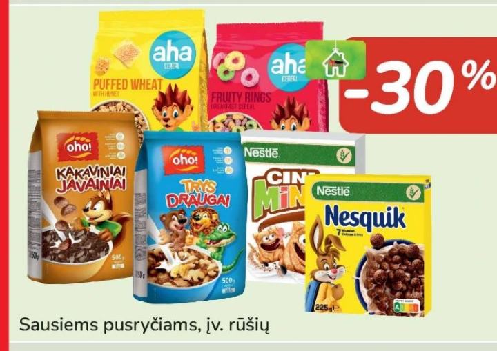 Sausiems pusryčiams