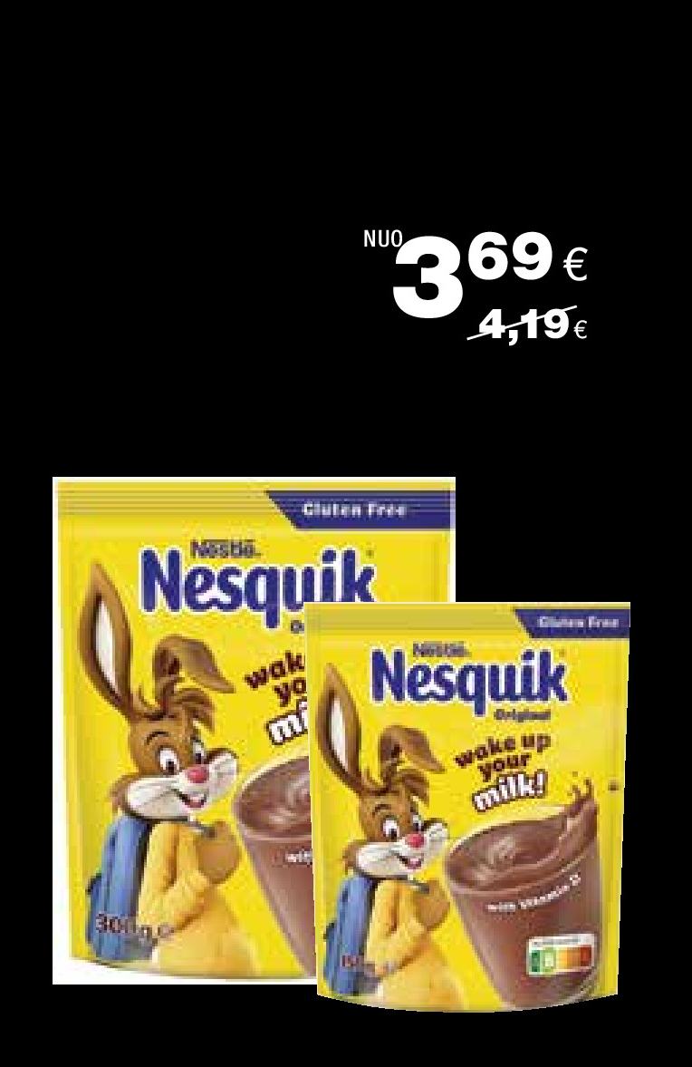 Sausiems pusryčiams NESQUIK