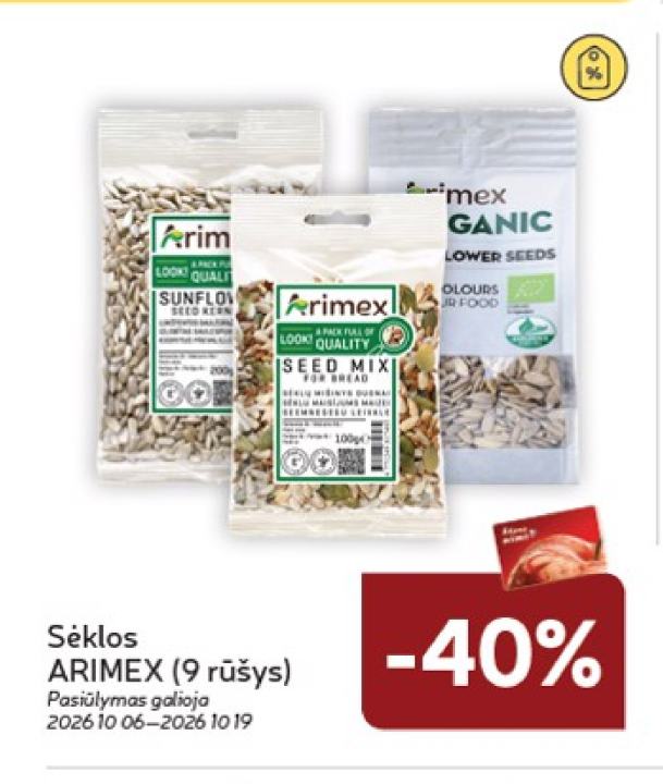 Sėklos ARIMEX