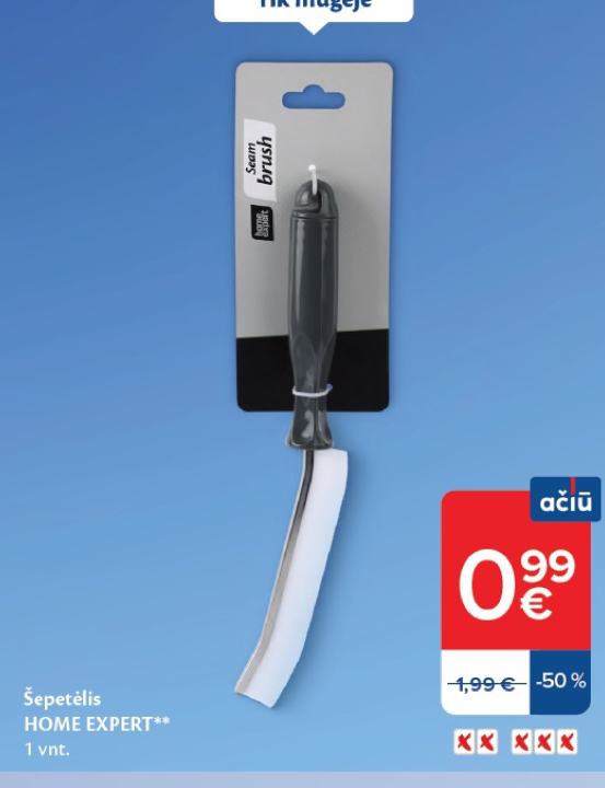 Šepetėlis HOME EXPERT, 1 vnt
