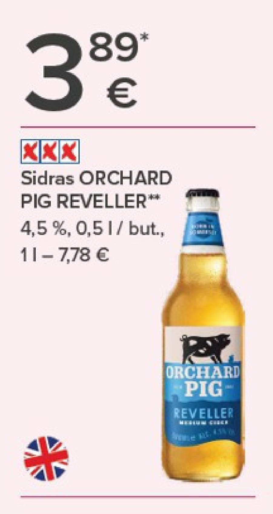 Sidras ORCHARD PIG REVELLER, 0.5 l