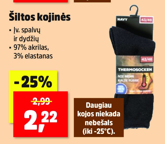 Šiltos kojinės