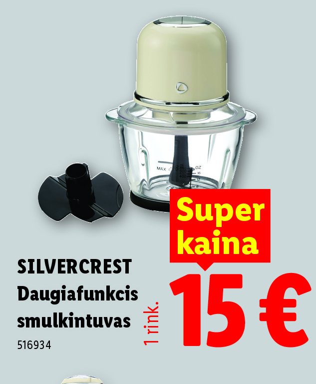 SILVERCREST Daugiafunkcis smulkintuvas, 1 rink.