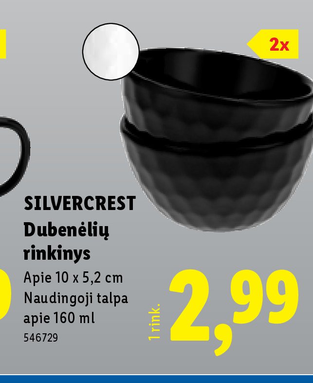 SILVERCREST Dubenėlių rinkinys