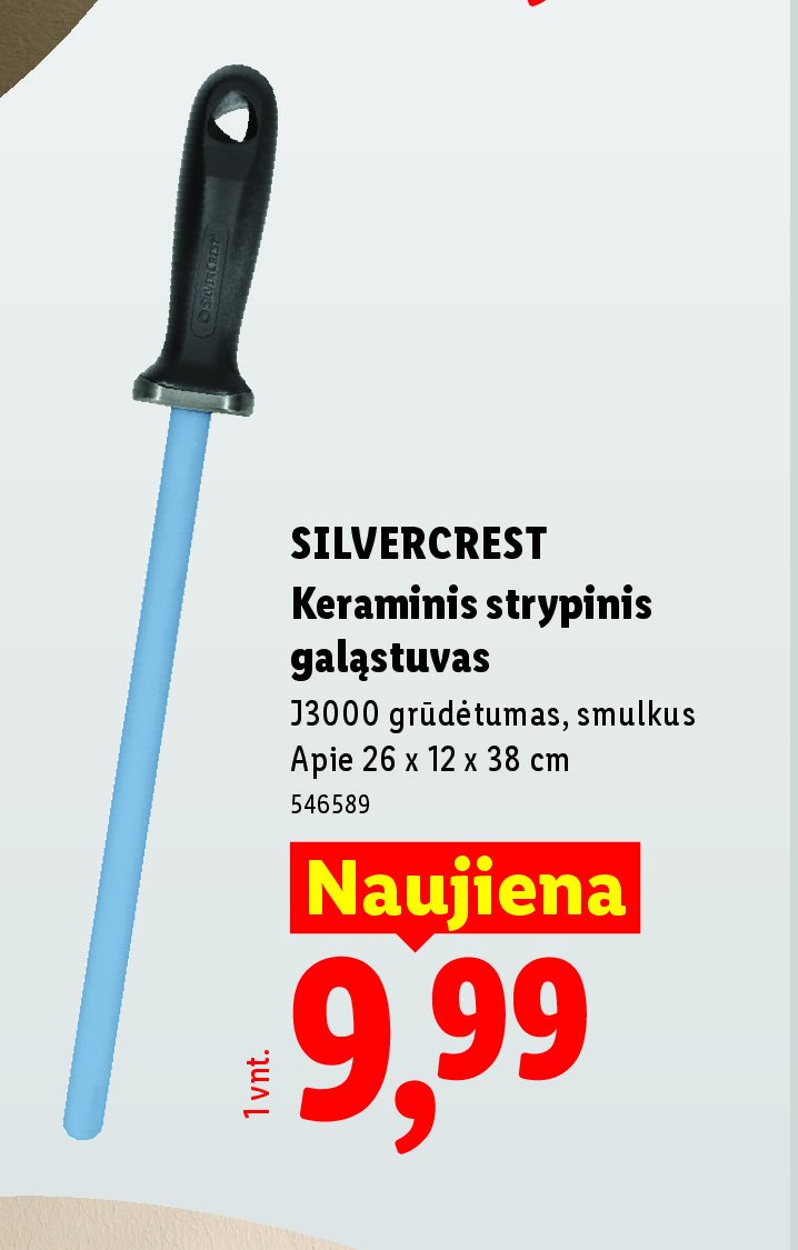 SILVERCREST Keraminis strypinis galąstuvas, 12 x 38 cm