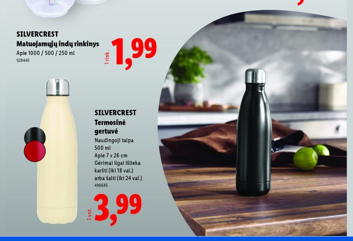 SILVERCREST Termosinė gertuvė, 500 ml