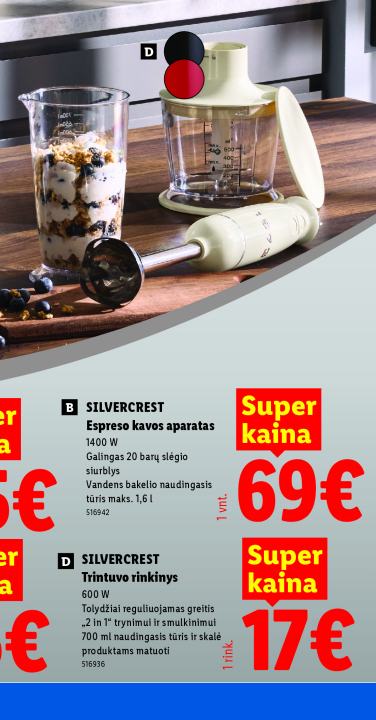 SILVERCREST Trintuvo rinkinys, 700 ml