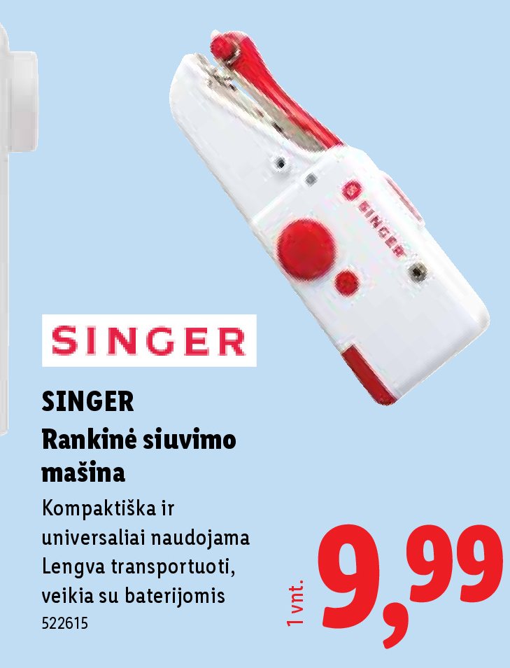 SINGER Rankinė siuvimo mašina