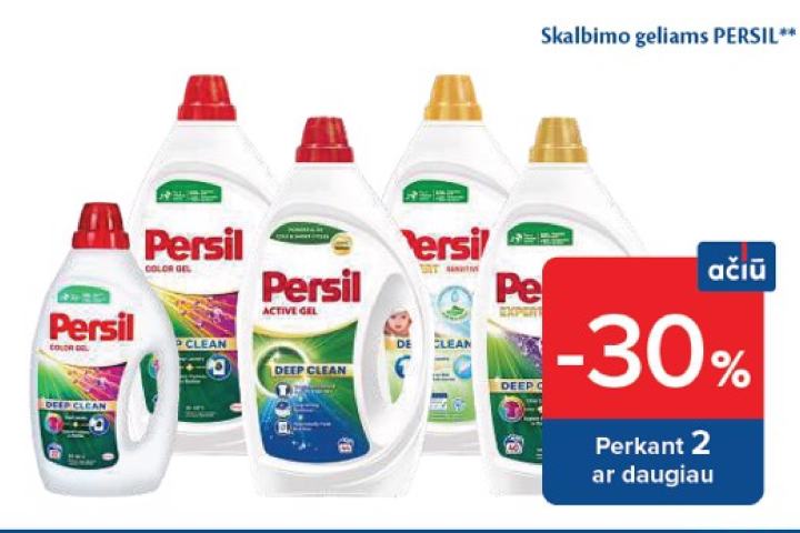 Skalbimo geliams PERSIL