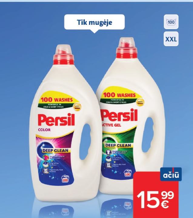 Skalbimo gelis PERSIL, 4.5 l