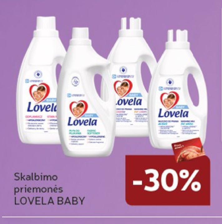 Skalbimo priemonės LOVELA BABY