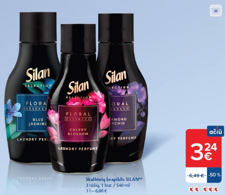 Skalbinių kvapiklis SILAN, 540 ml