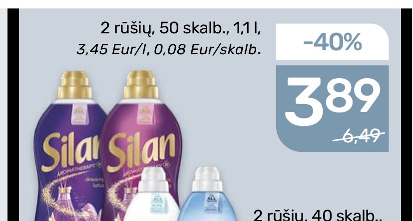 Skalbinių minkštiklis SILAN