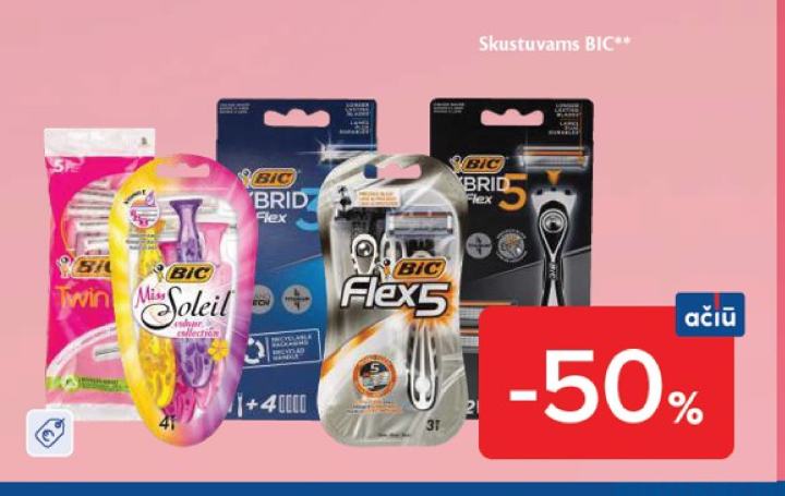 Skustuvams BIC