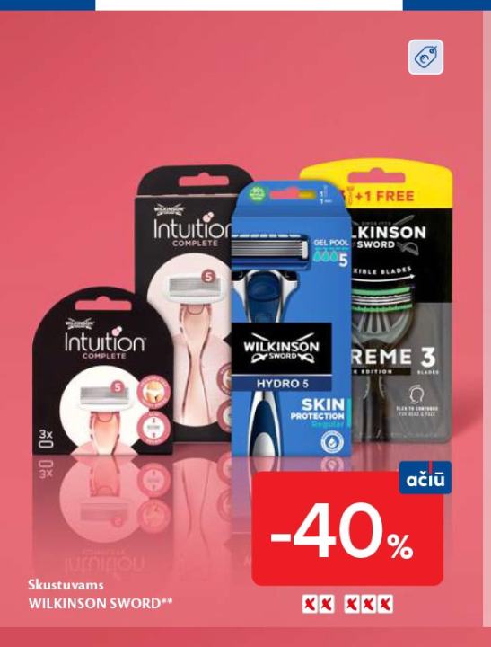 Skustuvams WILKINSON SWORD