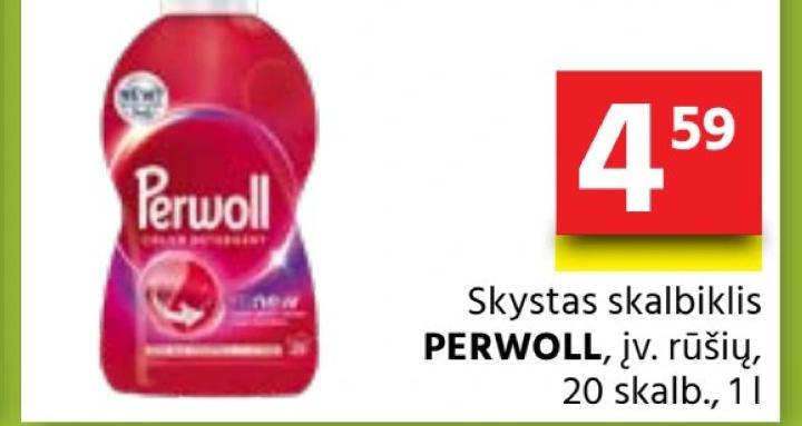 Skystas skalbiklis PERWOLL, 20 skalb.
