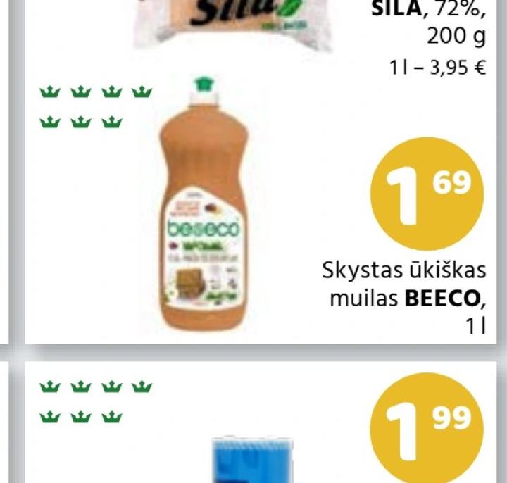 Skystas ūkiškas muilas BEECO, 1 l