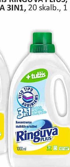 Skystasis skalbiklis RINGUVA 3IN1, 1 l
