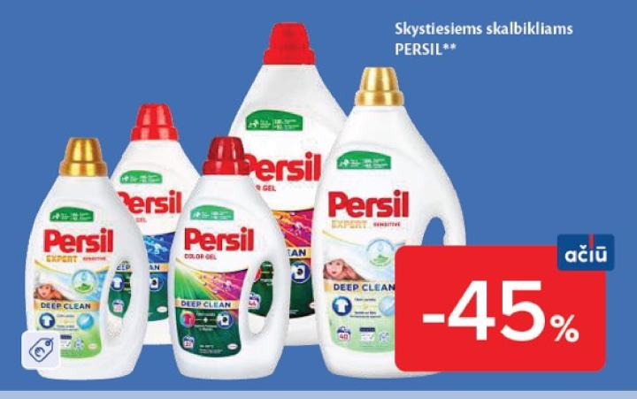 Skystiesiems skalbikliams PERSIL