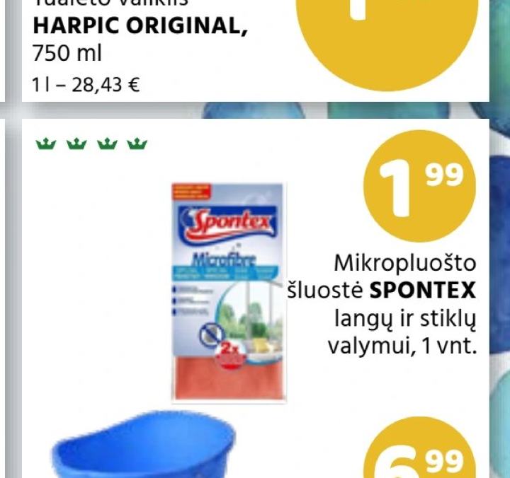Šluosčių ritinėlis NOMA FOR HOME, 50 vnt