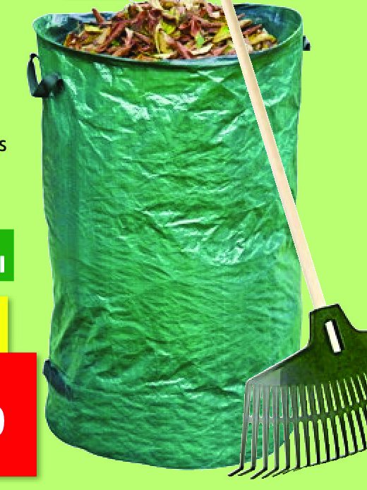 Sodo atliekų maišas, 120 l