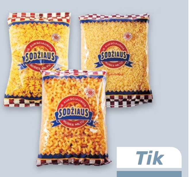 SODŽIAUS makaronai, 400 g