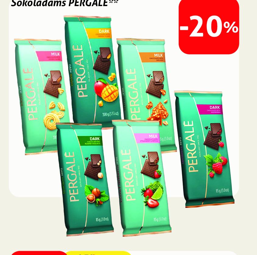 Šokoladams PERGALĖ