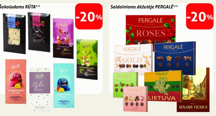 Šokoladams RŪTA