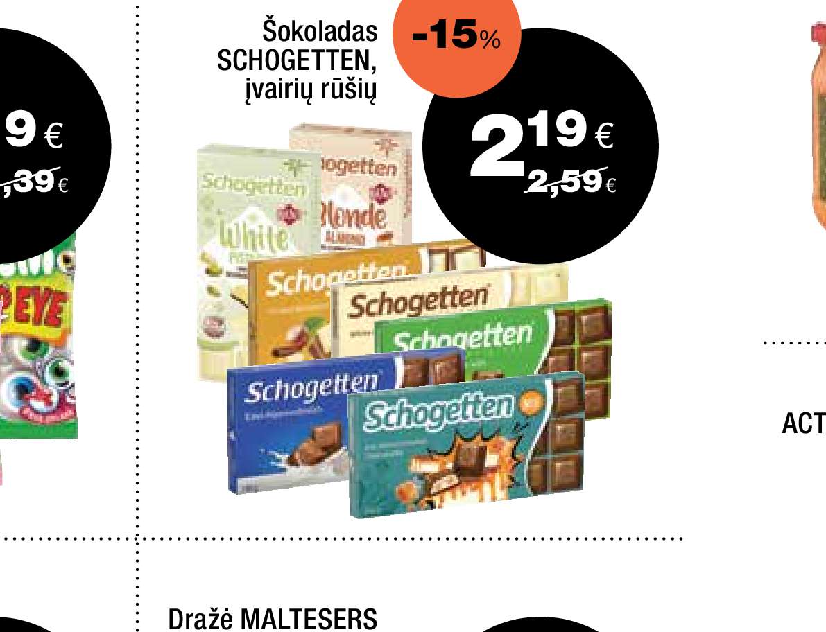 Šokoladas SCHOGETTEN