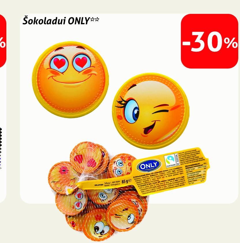 Šokoladui ONLY