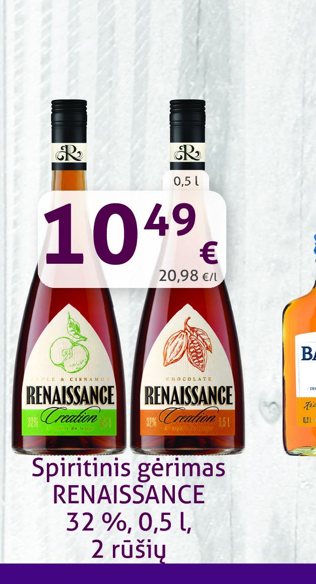 Spiritinis gėrimas RENAISSANCE, 0.5 l