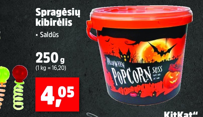 Spragėsių kibirėlis, 250 g
