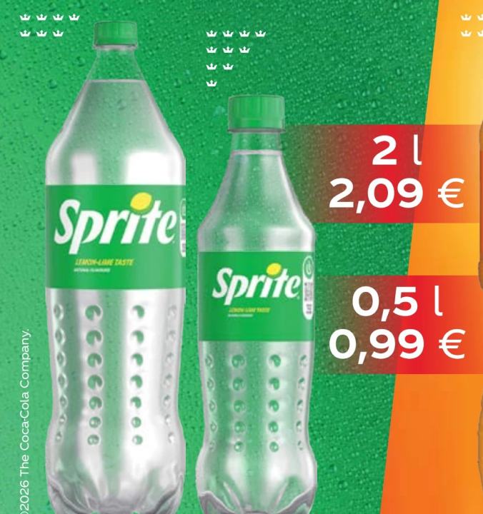 Sprite, 2 l