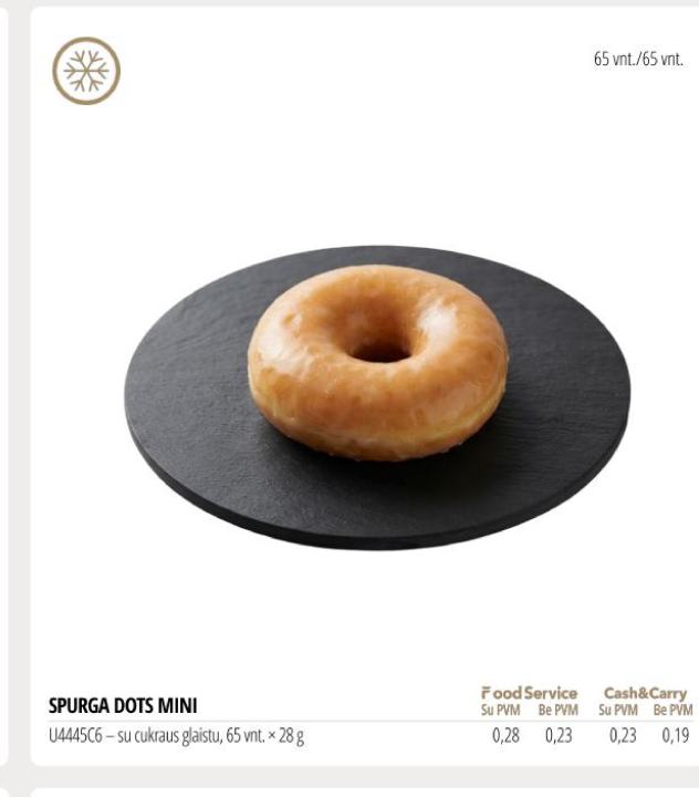 SPURGA DOTS MINI, 65 vnt