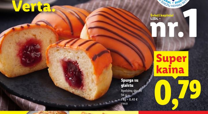 Spurga su glaistu, 94 g