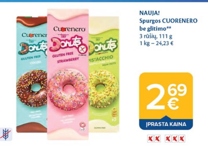 Spurgos CUORENERO be glitimo, 111 g