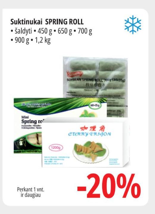 Suktinukai SPRING ROLL, 450 g