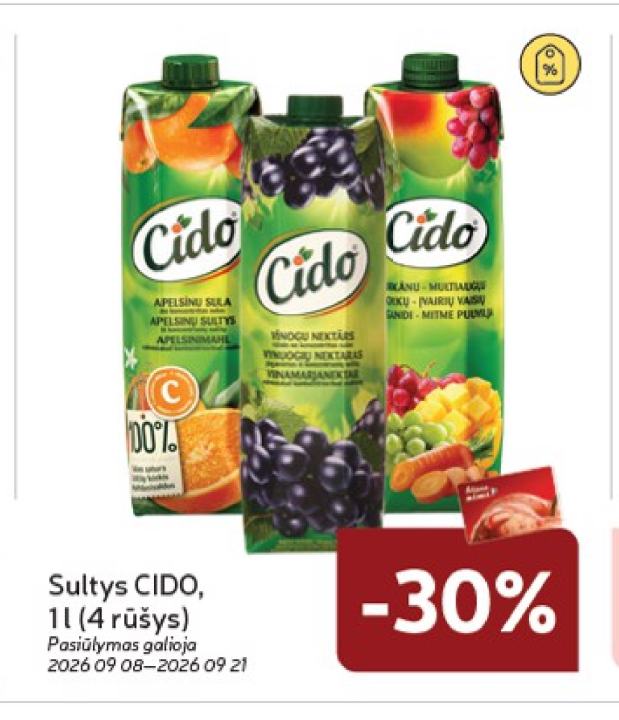 Sultys CIDO, 1 l