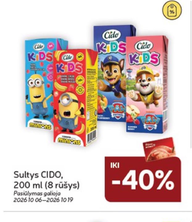 Sultys CIDO, 200 ml