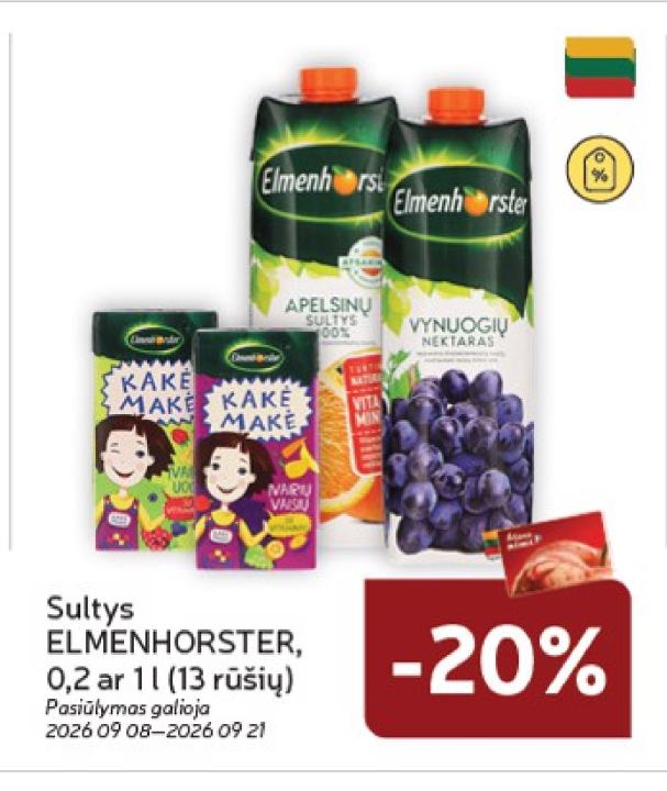 Sultys ELMENHORSTER, 1 l