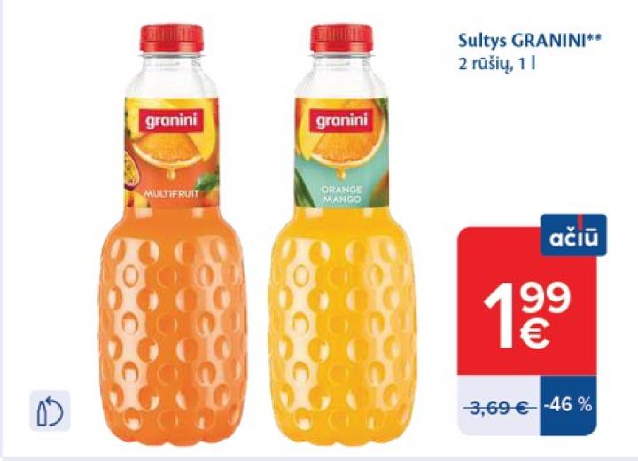 Sultys GRANINI, 1 l
