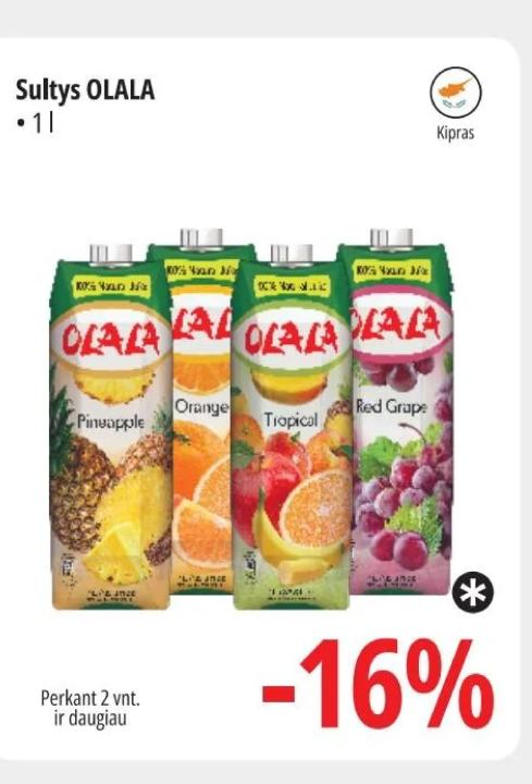 Sultys OLALA, 1 l
