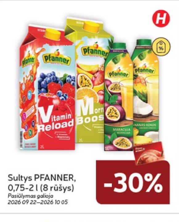 Sultys PFANNER, 2 l